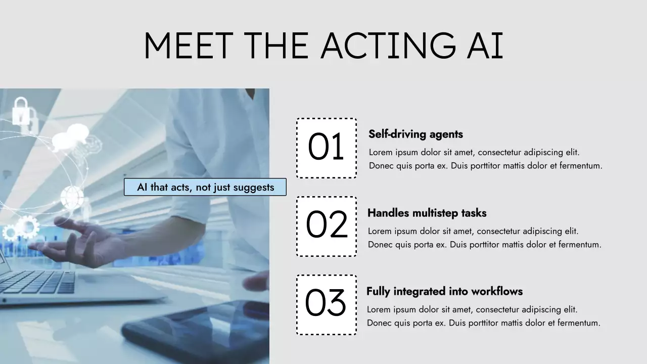 Blue Modern Productivity Presentation