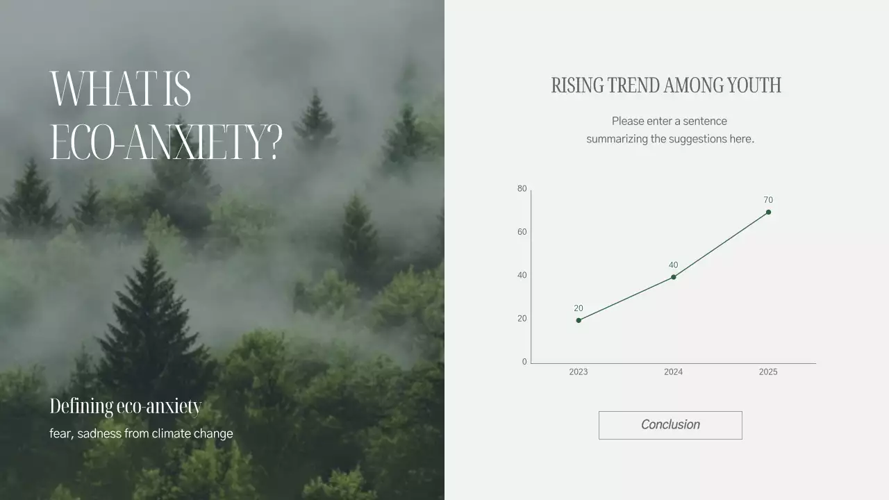 Green Minimalist Mental Health Newsletter