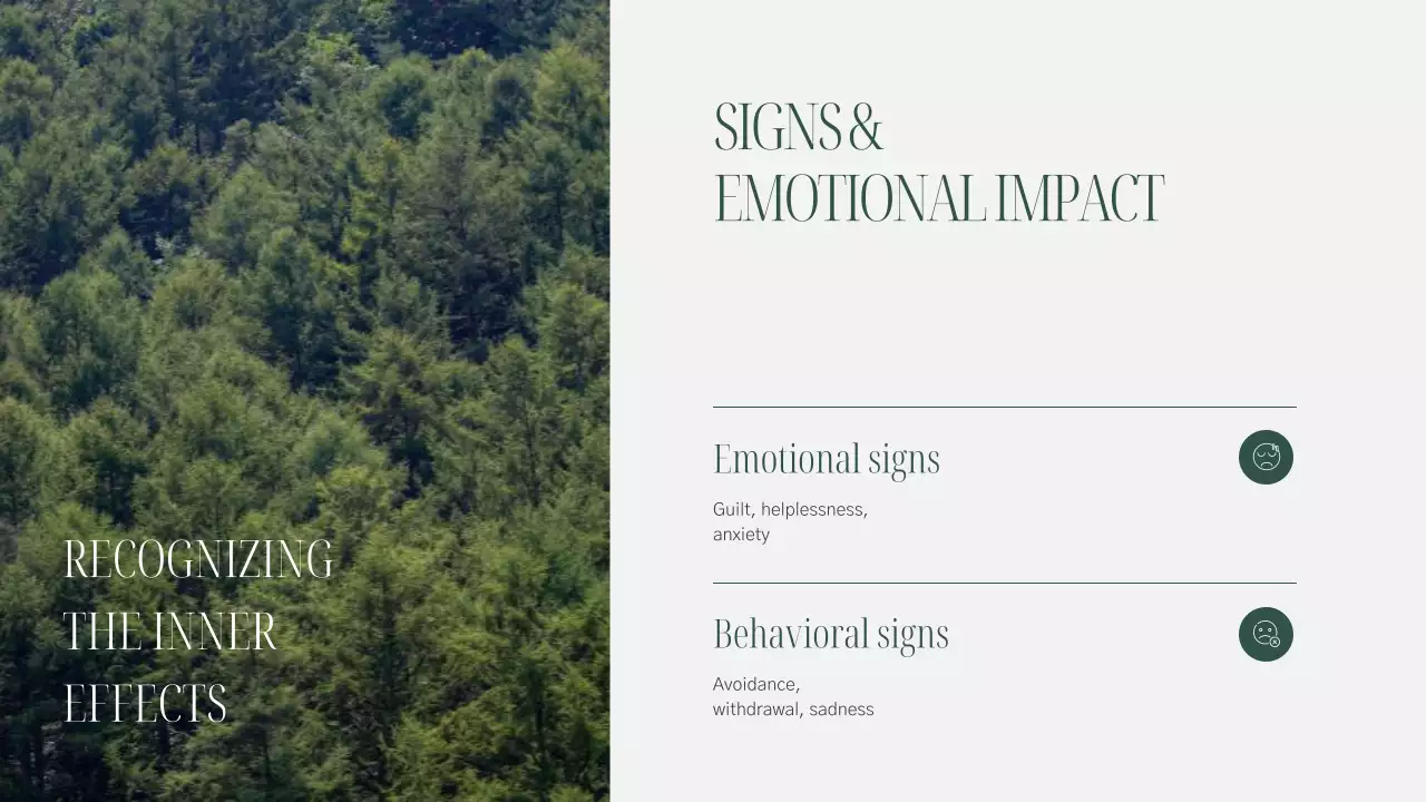 Green Minimalist Mental Health Newsletter