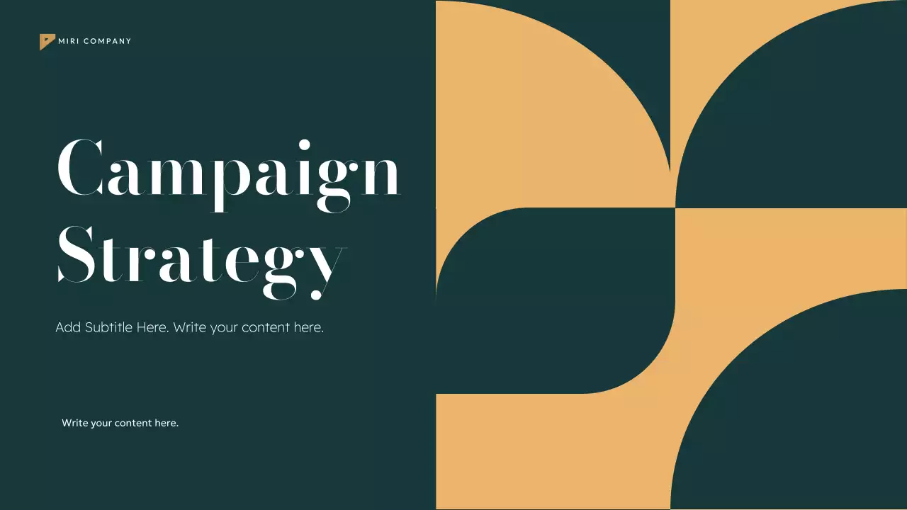 beige geometric campaign guide