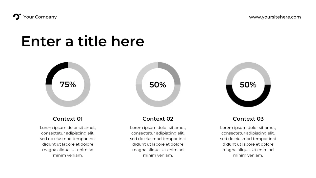 black modern marketing report