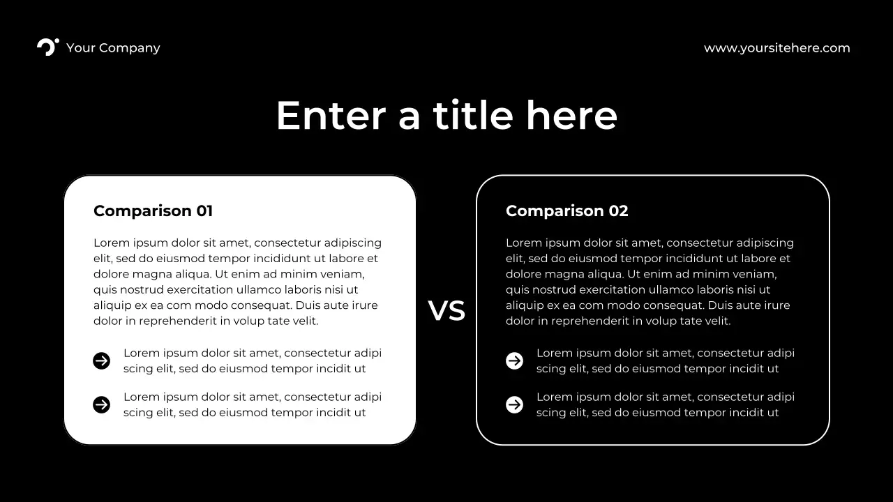 black modern marketing report