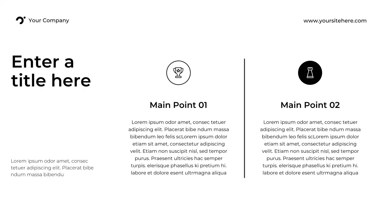 black modern marketing report