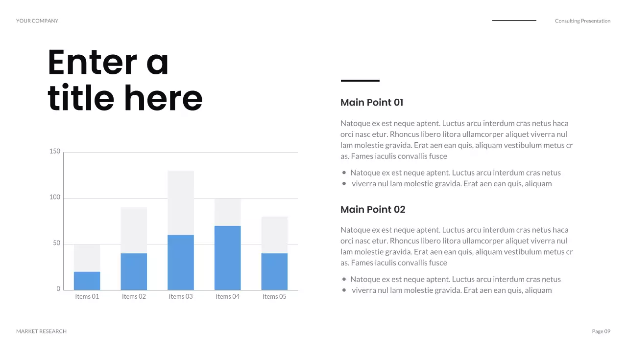 grey modern IT presentation