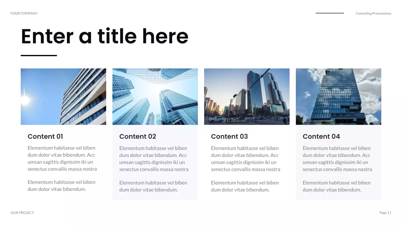 grey modern IT presentation