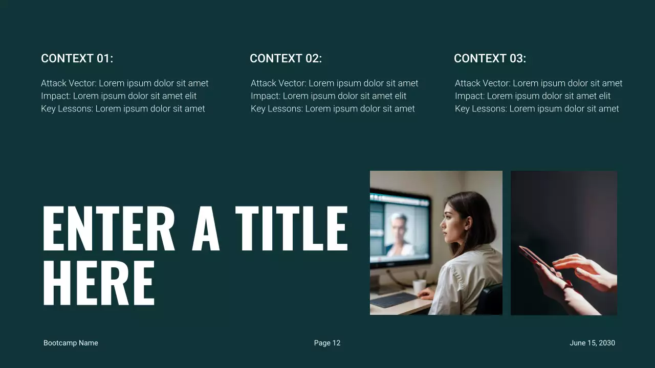 hướng dẫn bảo mật hiện đại màu xanh ngọc