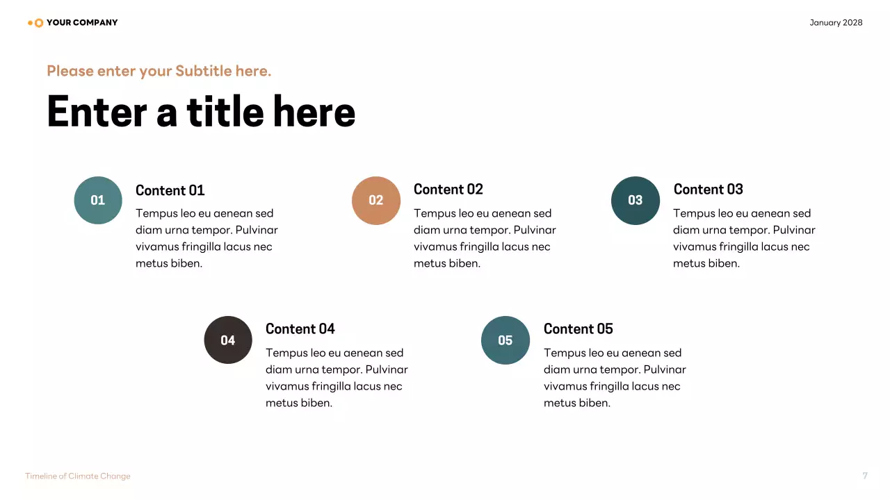 brown modern climate lecture