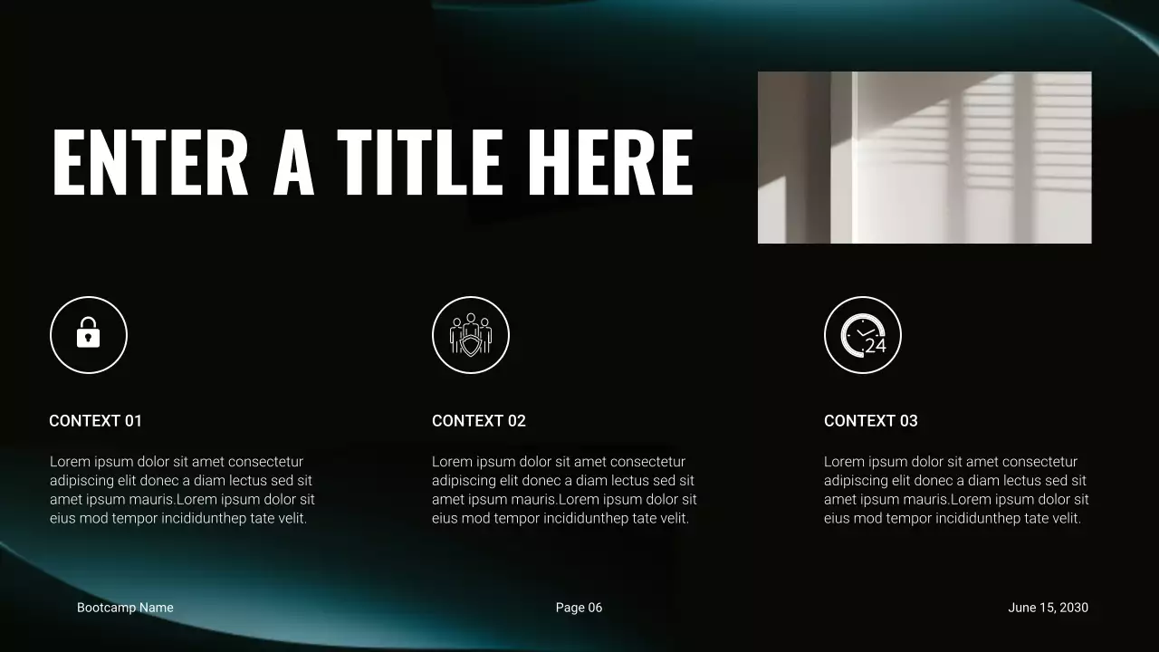 hướng dẫn bảo mật hiện đại màu xanh ngọc