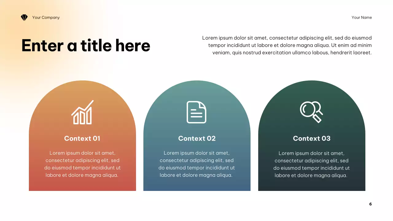 presentasi lingkungan minimalis oranye