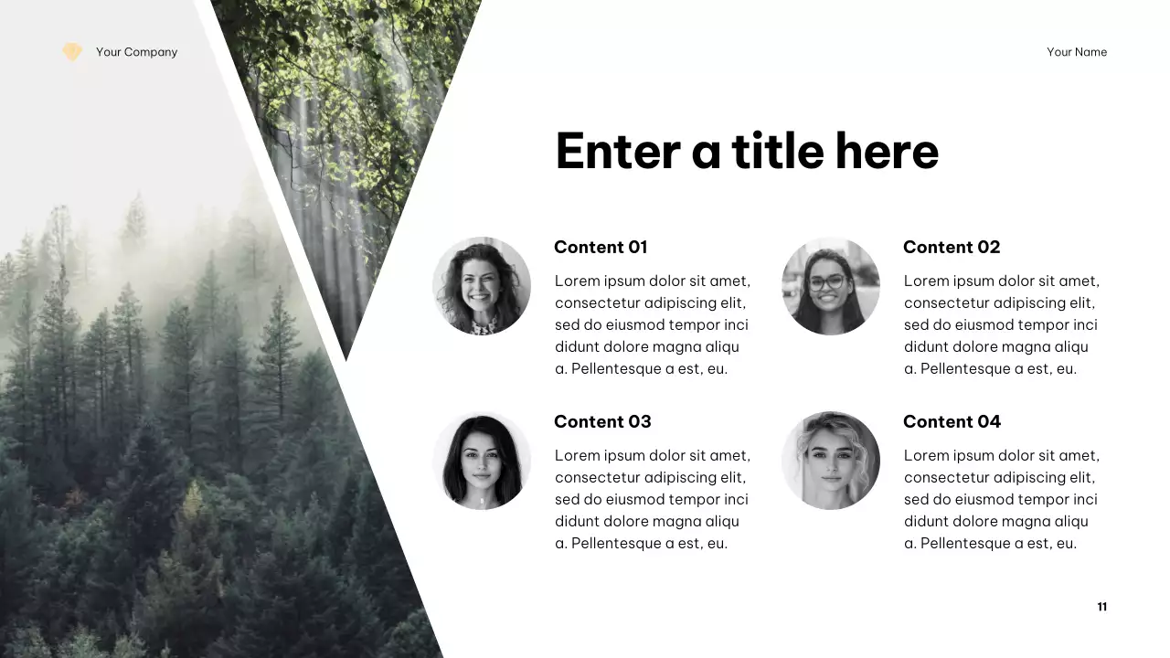 presentasi lingkungan minimalis oranye