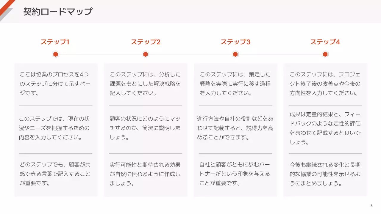 白黒 シンプル ビジネス 計画書 プレゼンテーション