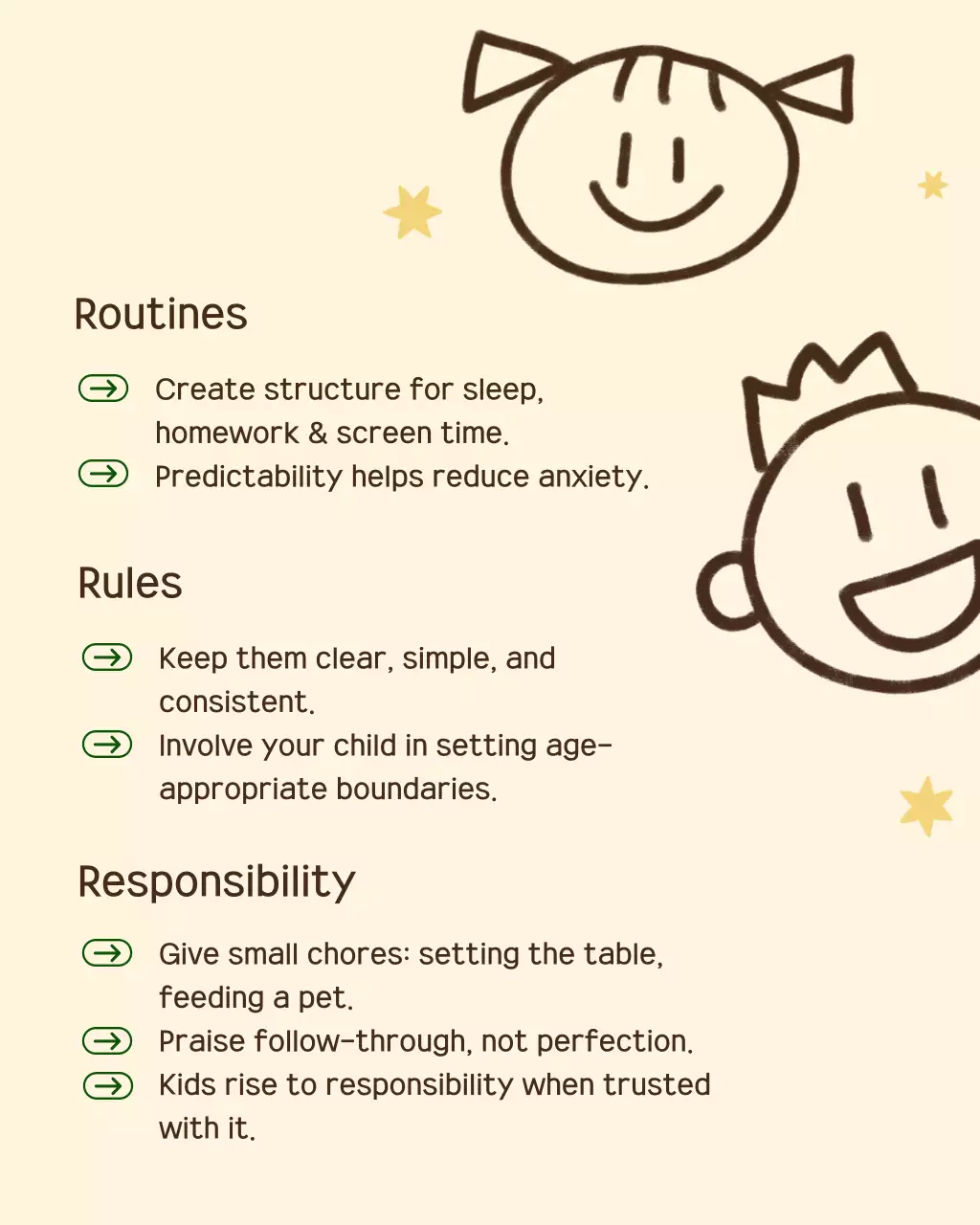 Beige Simple Parenting Guide Instagram Post