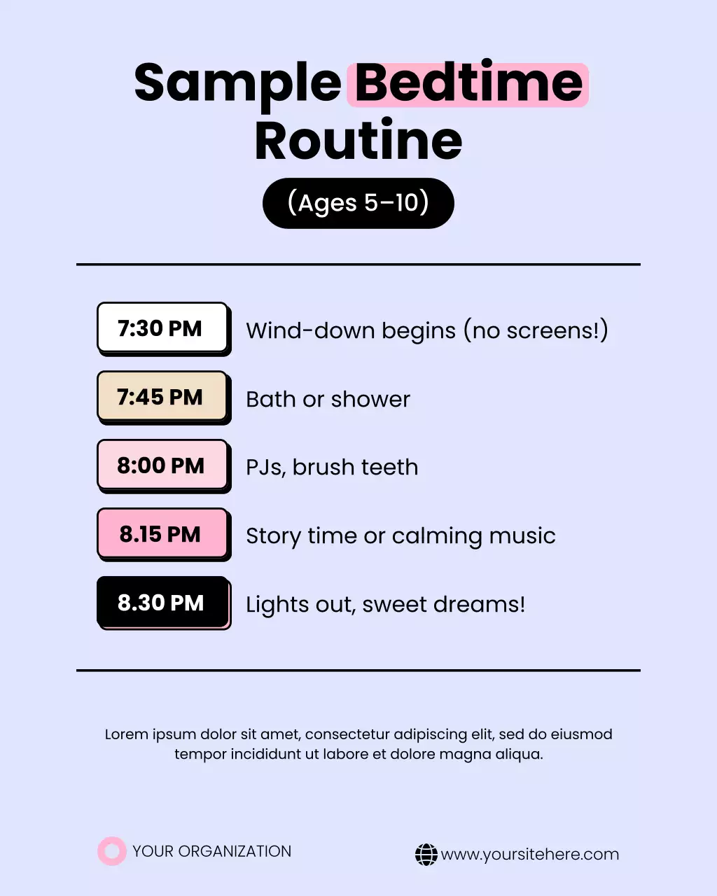 Minimalist Modern Sleep Guide Instagram Post