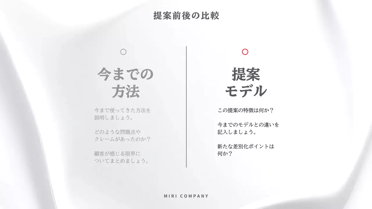 白 シンプル ビジネス 企画書