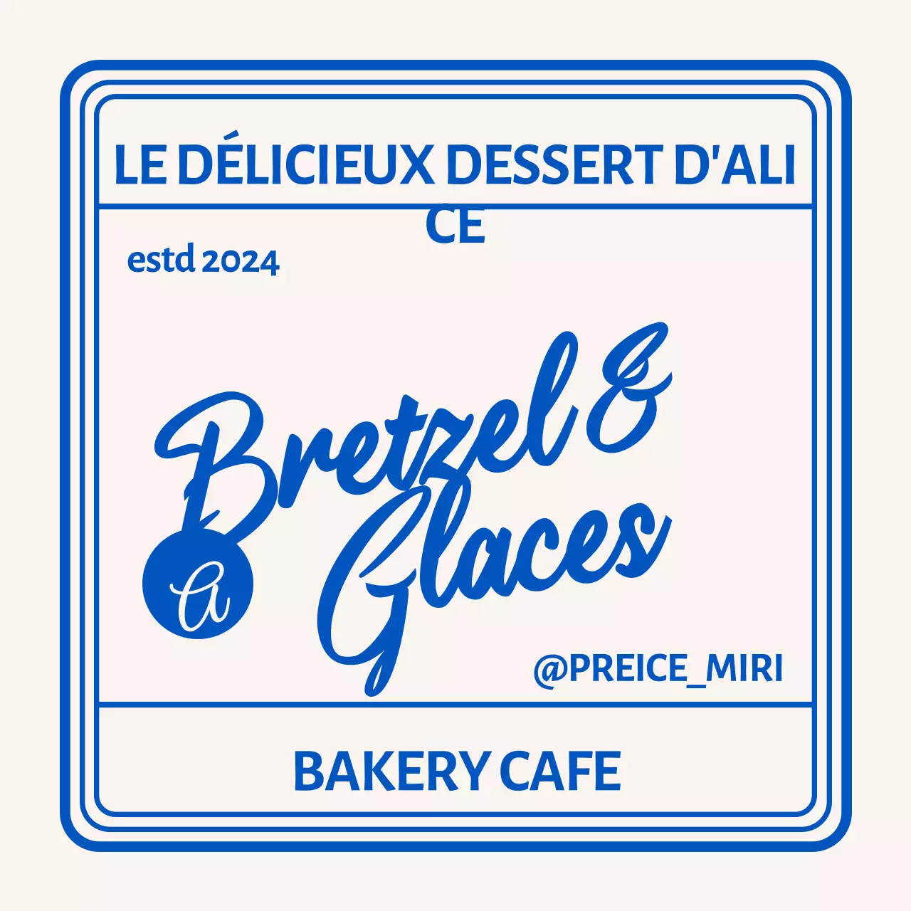 Image de marque du café Modern Frame