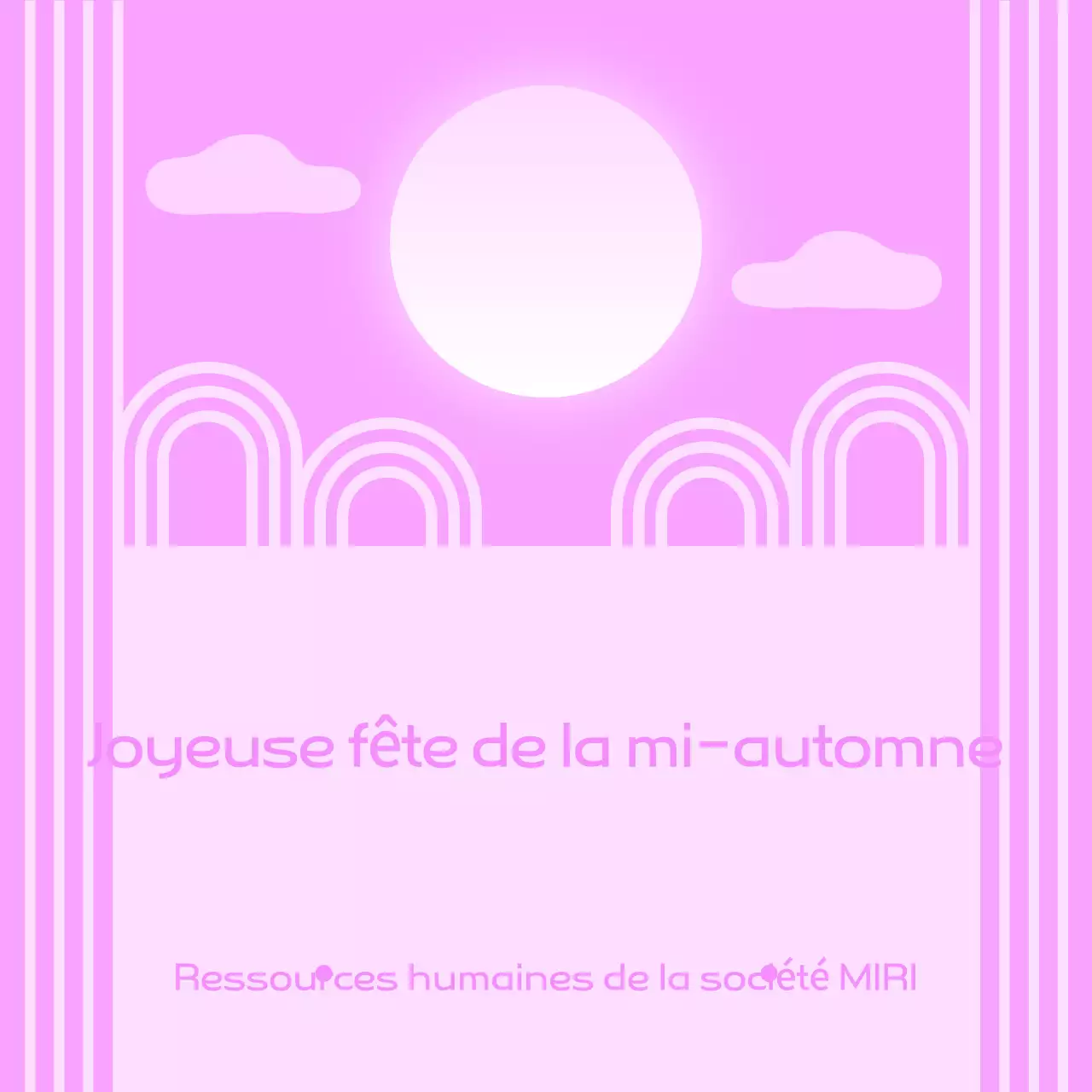 Salutations de vacances avec un fond dégradé et un motif traditionnel