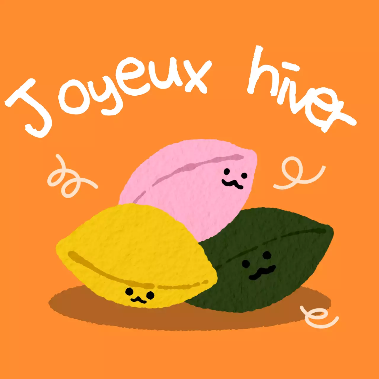 Une jolie salutation songpyeon pour Chuseok