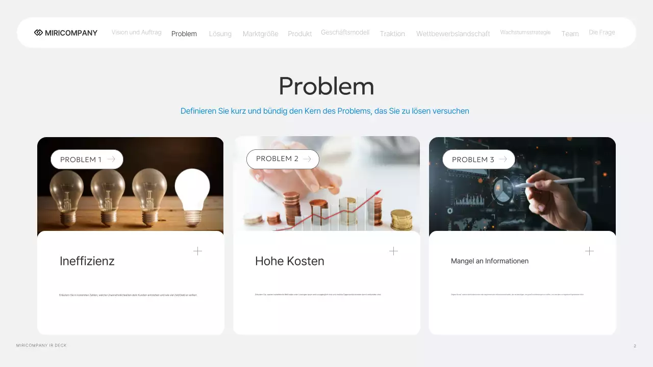 Gray Modern IR Geschäftsbericht