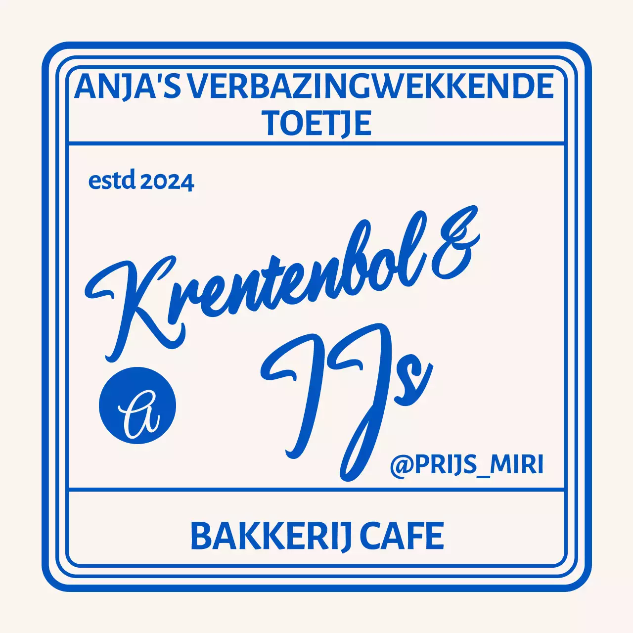 Modern Frame Café Branding