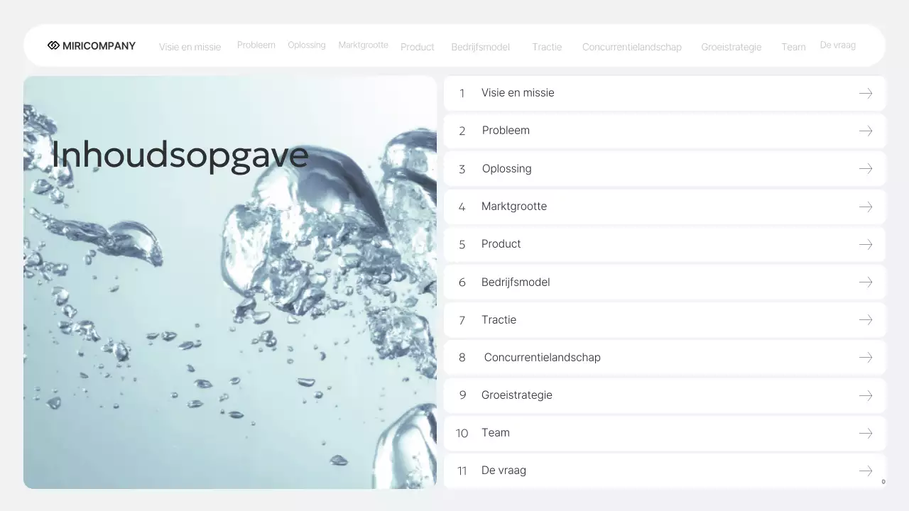 Grijs Modern IR Bedrijfsrapport