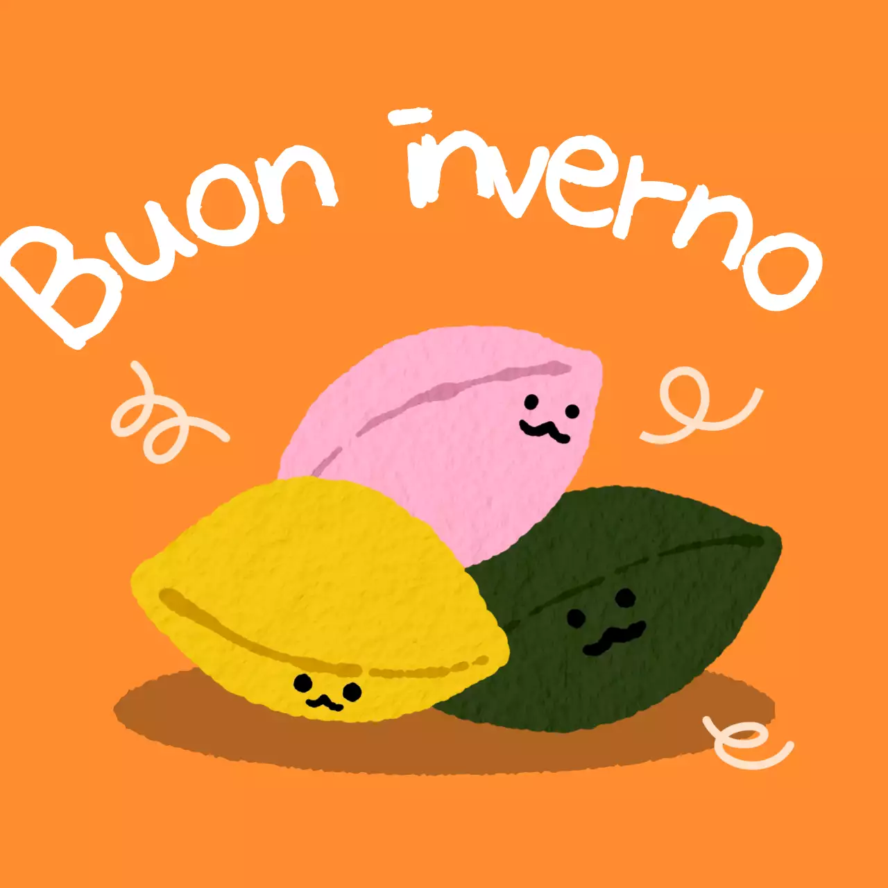 Un simpatico saluto songpyeon Chuseok