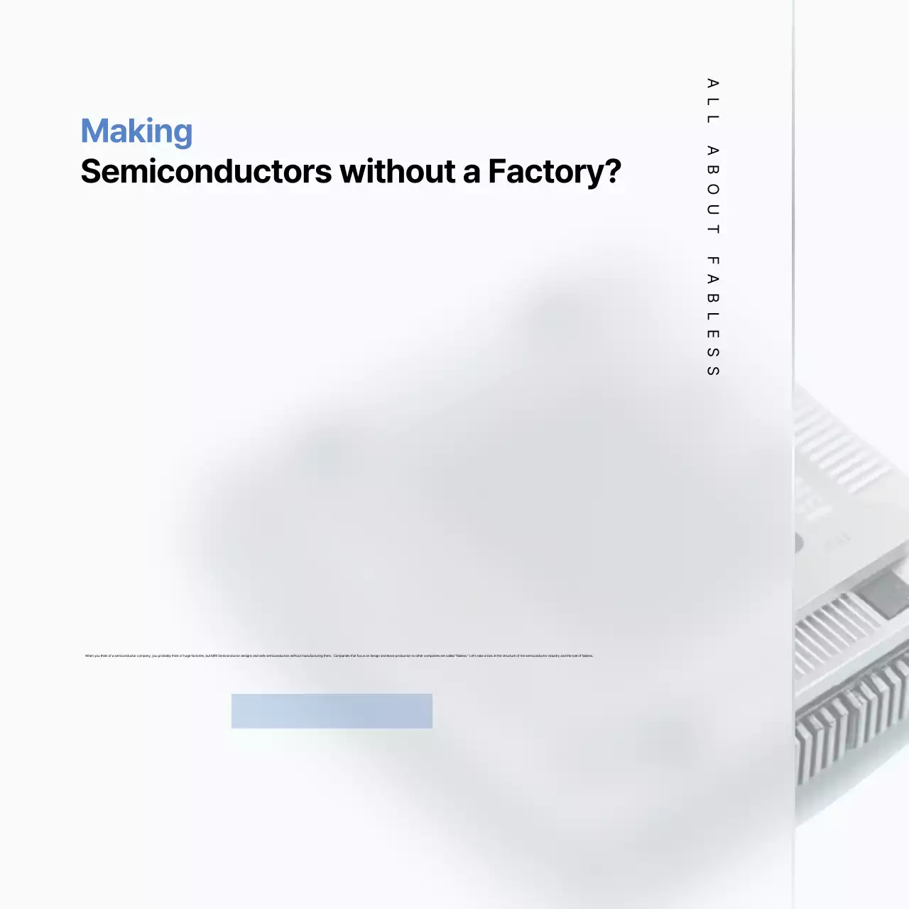Gray Modern Semiconductor Information Transmission