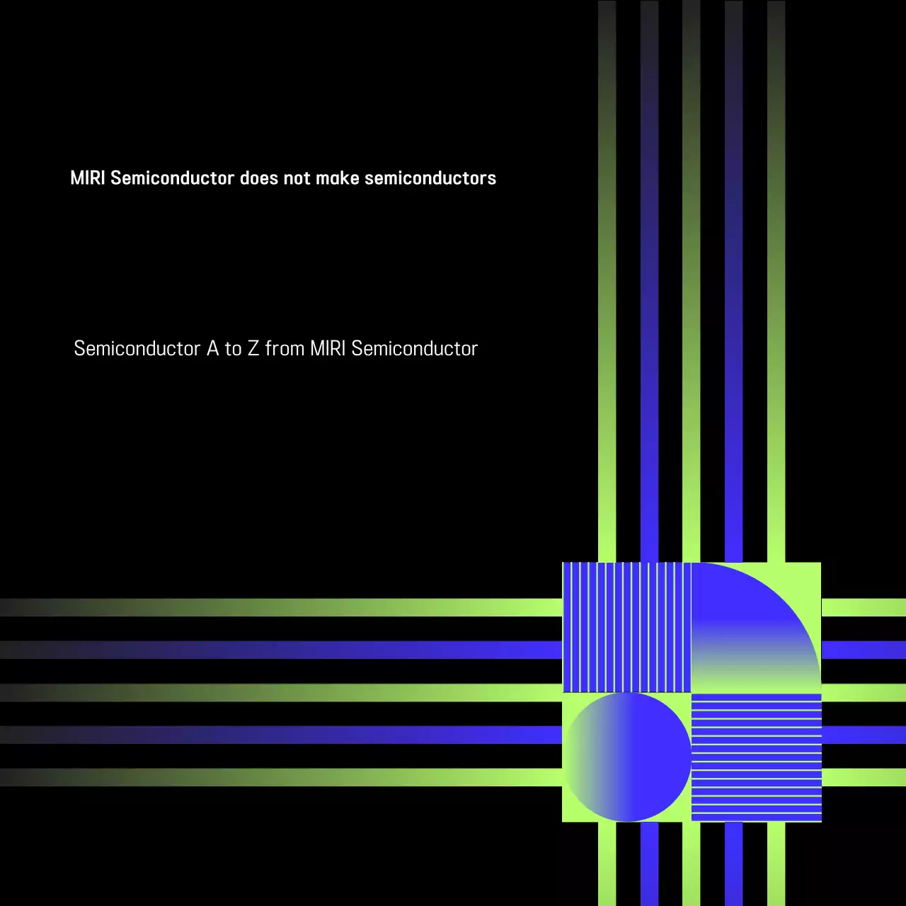 Anúncio de tecnologia moderna em preto