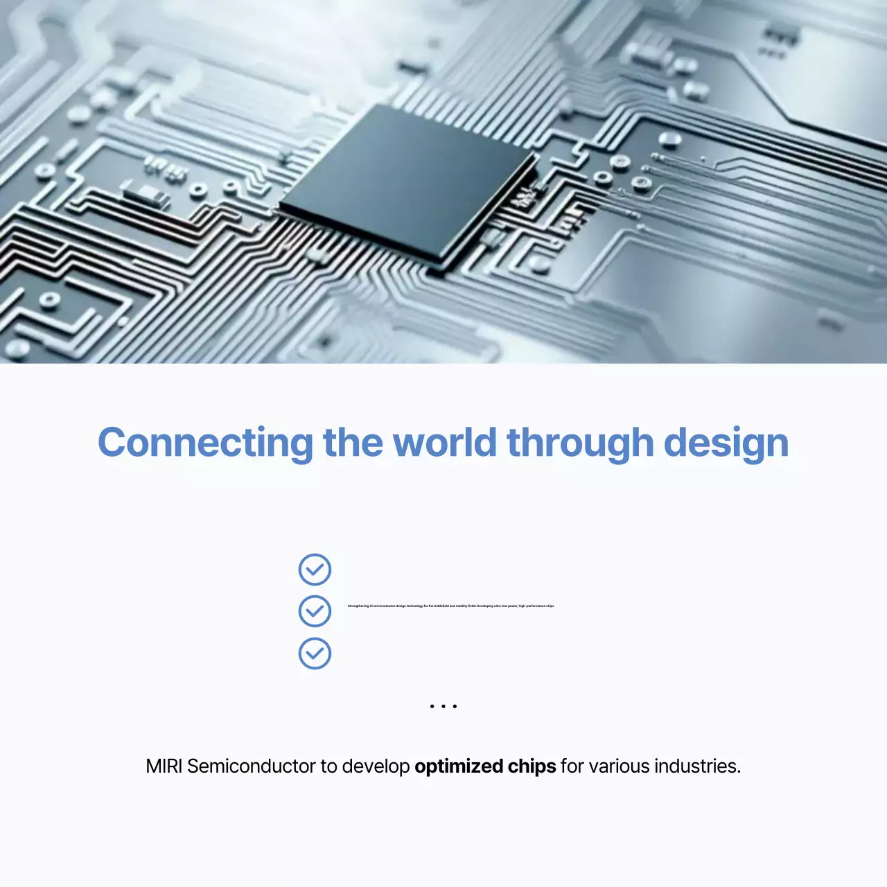 Gray Modern Semiconductor Information Transmission