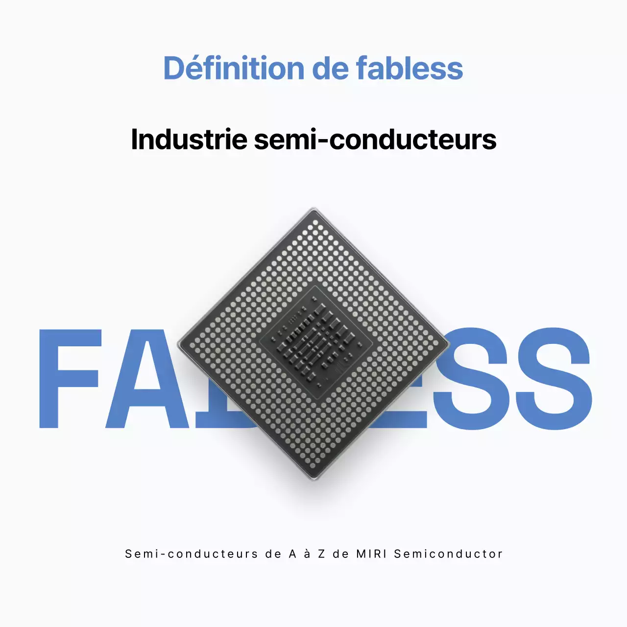 Transmission d'informations sur les semi-conducteurs modernes gris