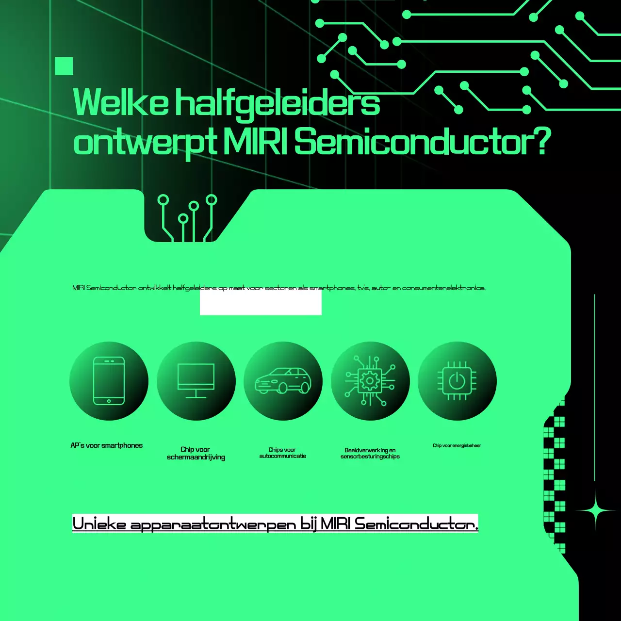 Beschrijving van Green Cyber Semiconductor