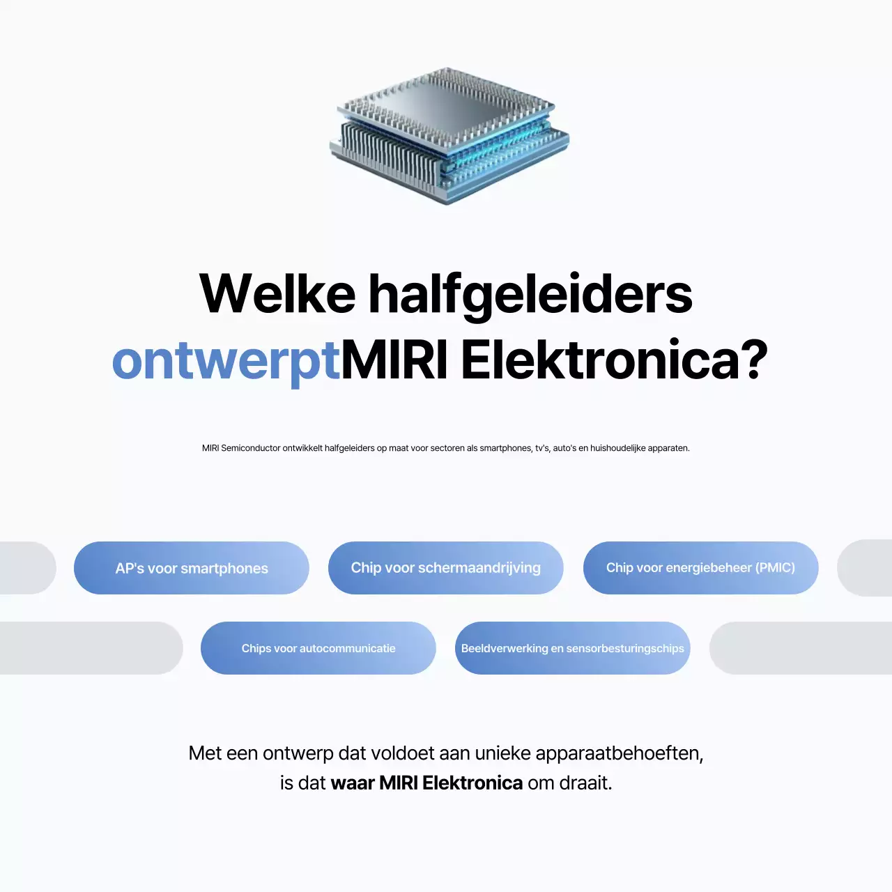 Grijze moderne halfgeleiderinformatieoverdracht