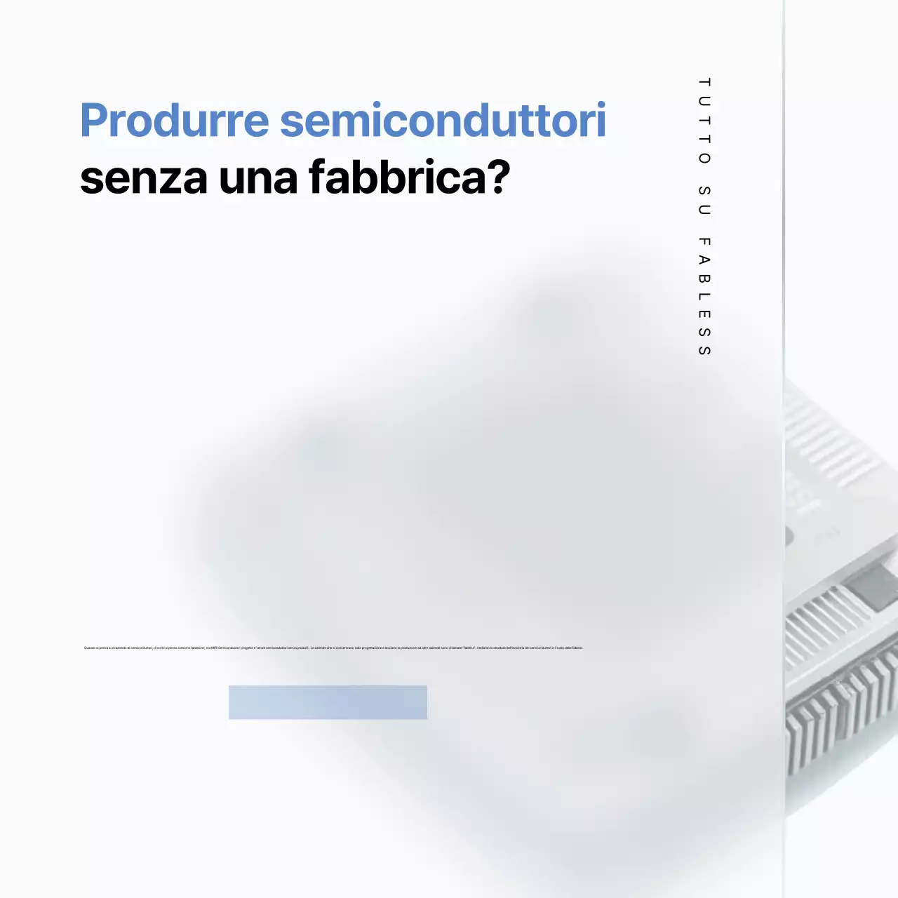 Trasmissione di informazioni sui semiconduttori moderni grigi