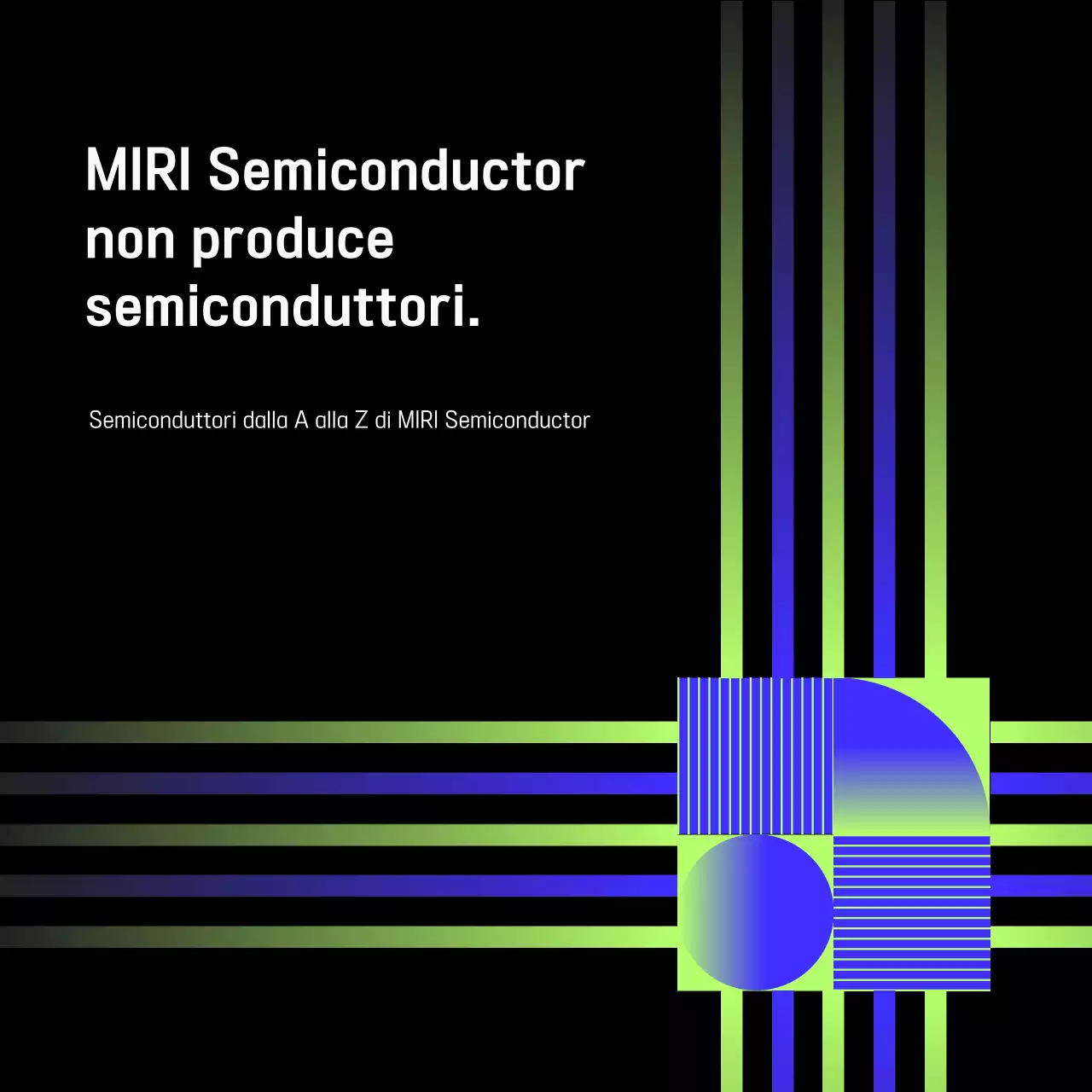 Pubblicità di tecnologia moderna nera