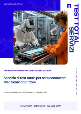 Pubblicità Blue Modern Semiconductor