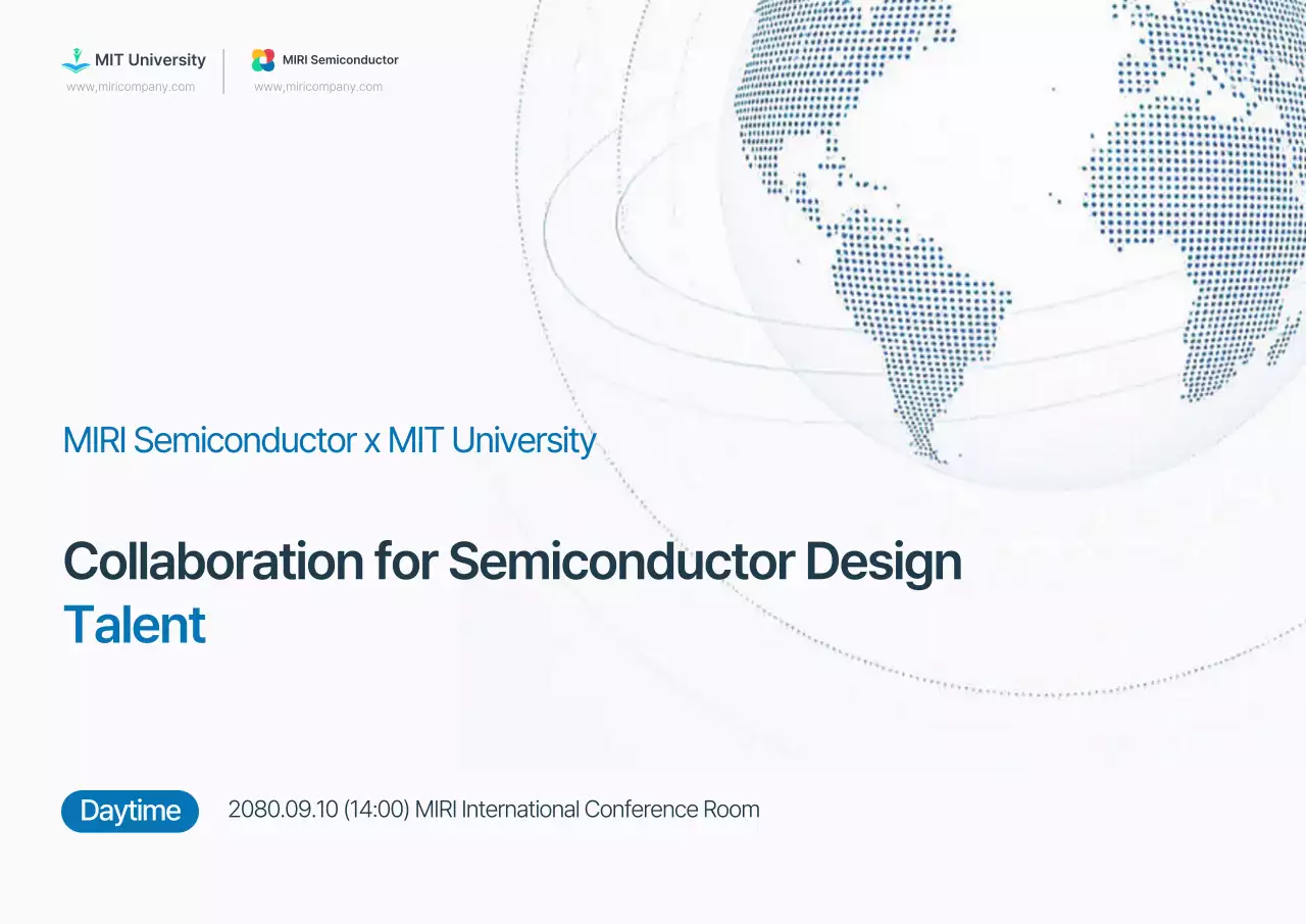 Thông báo về Thỏa thuận Đổi mới Ngành Công nghiệp Bán dẫn Hiện đại Sky Blue