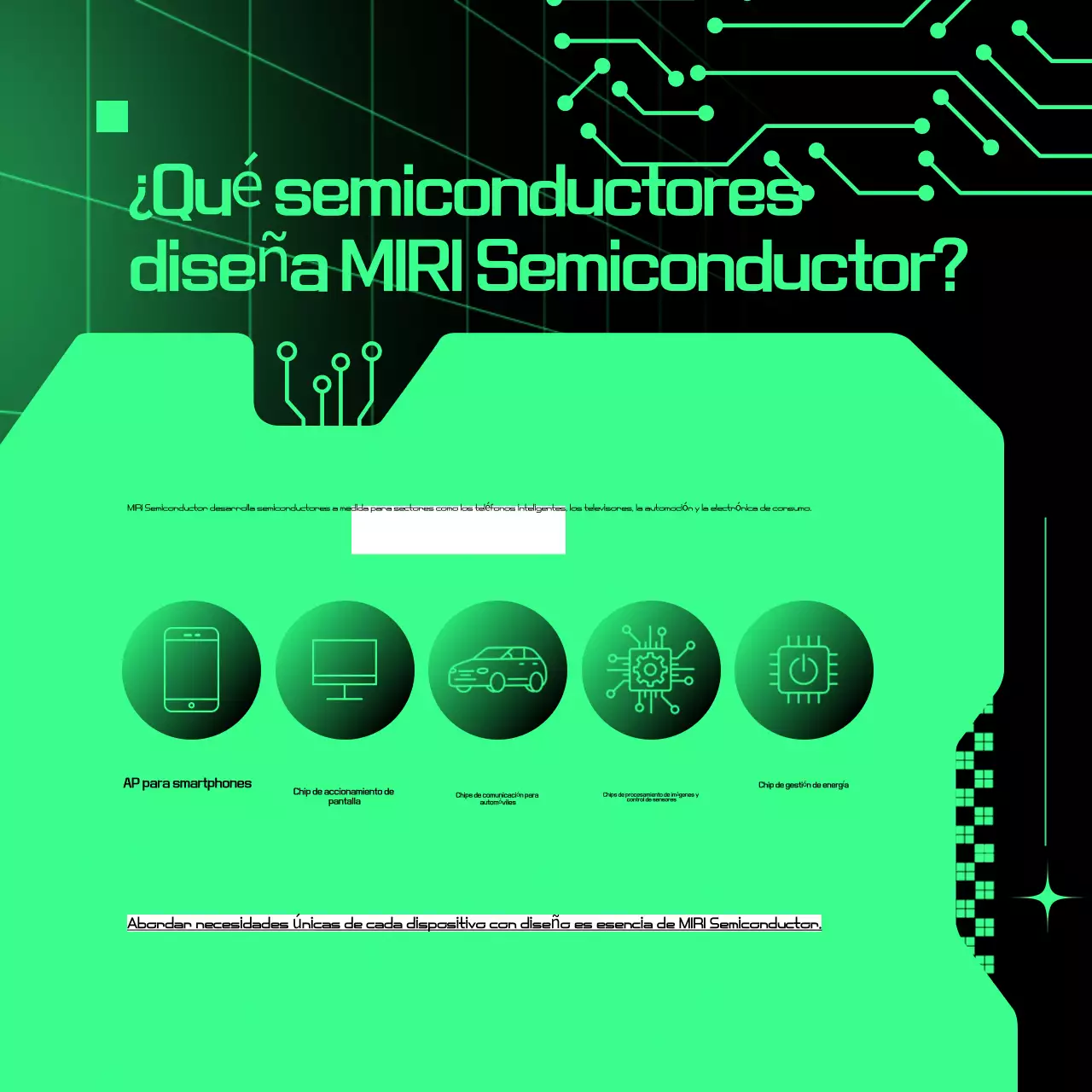 Descripción de Green Cyber Semiconductor