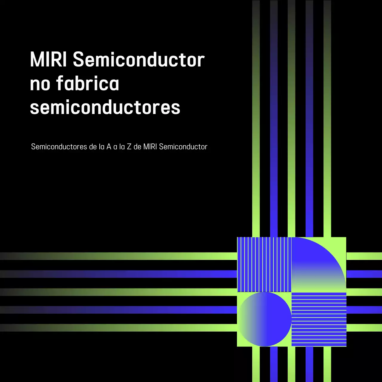 Anuncio de tecnología moderna negra