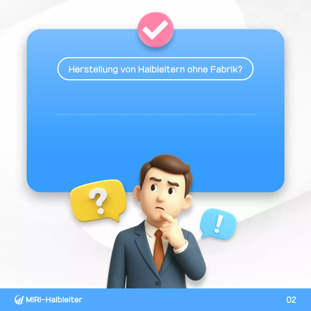 Blaue moderne Technologie zur Informationsübertragung