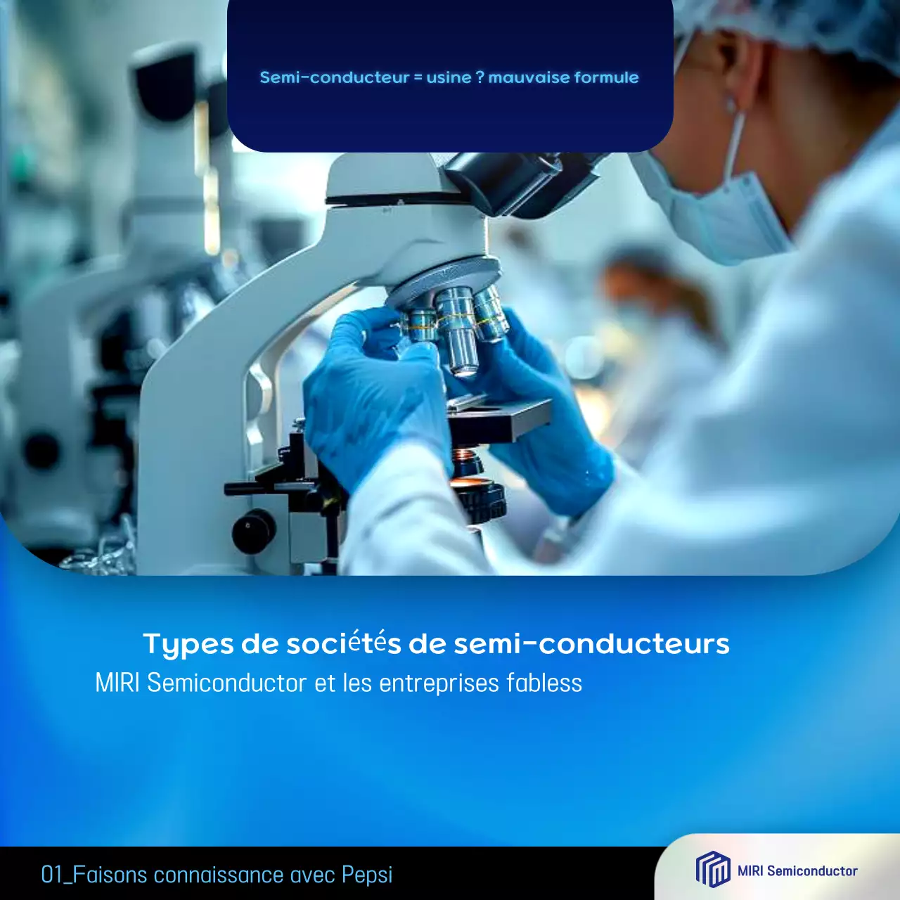 Publicité Blue Modern Semiconductor