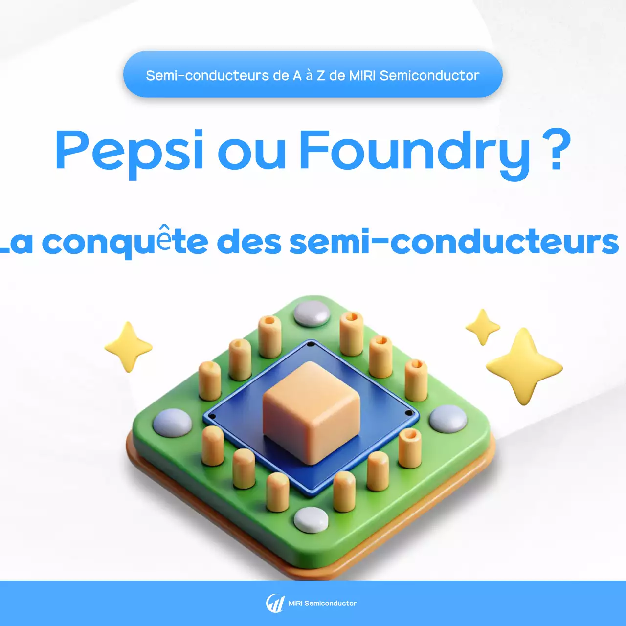 Transmission d'informations sur la technologie moderne bleue