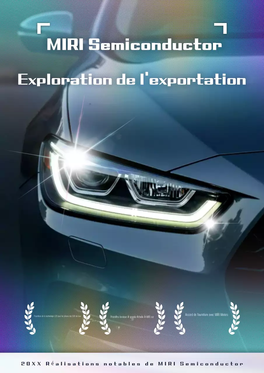 Promotion de la technologie moderne bleue