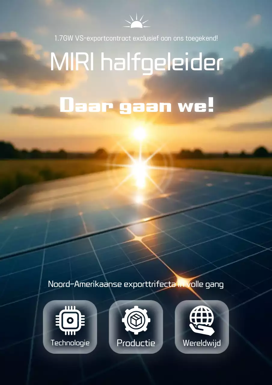 Blauwe moderne technologie-advertentie