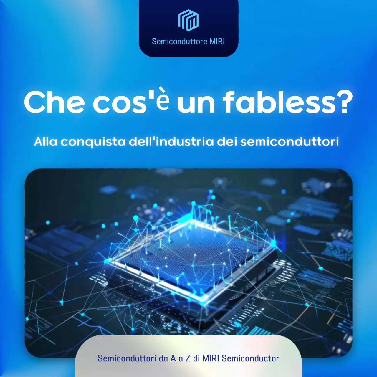 Pubblicità Blue Modern Semiconductor