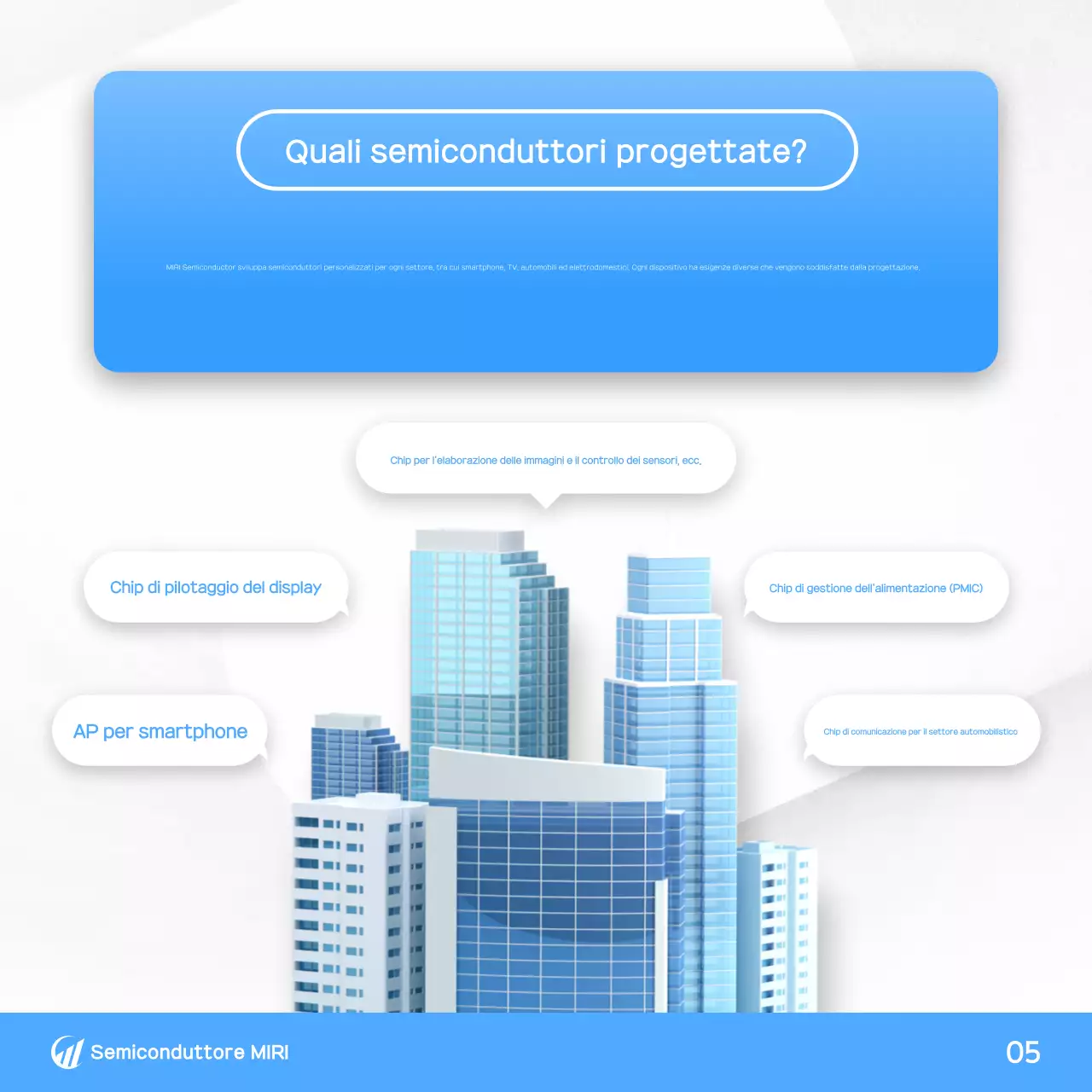 Trasmissione di informazioni sulla tecnologia moderna blu