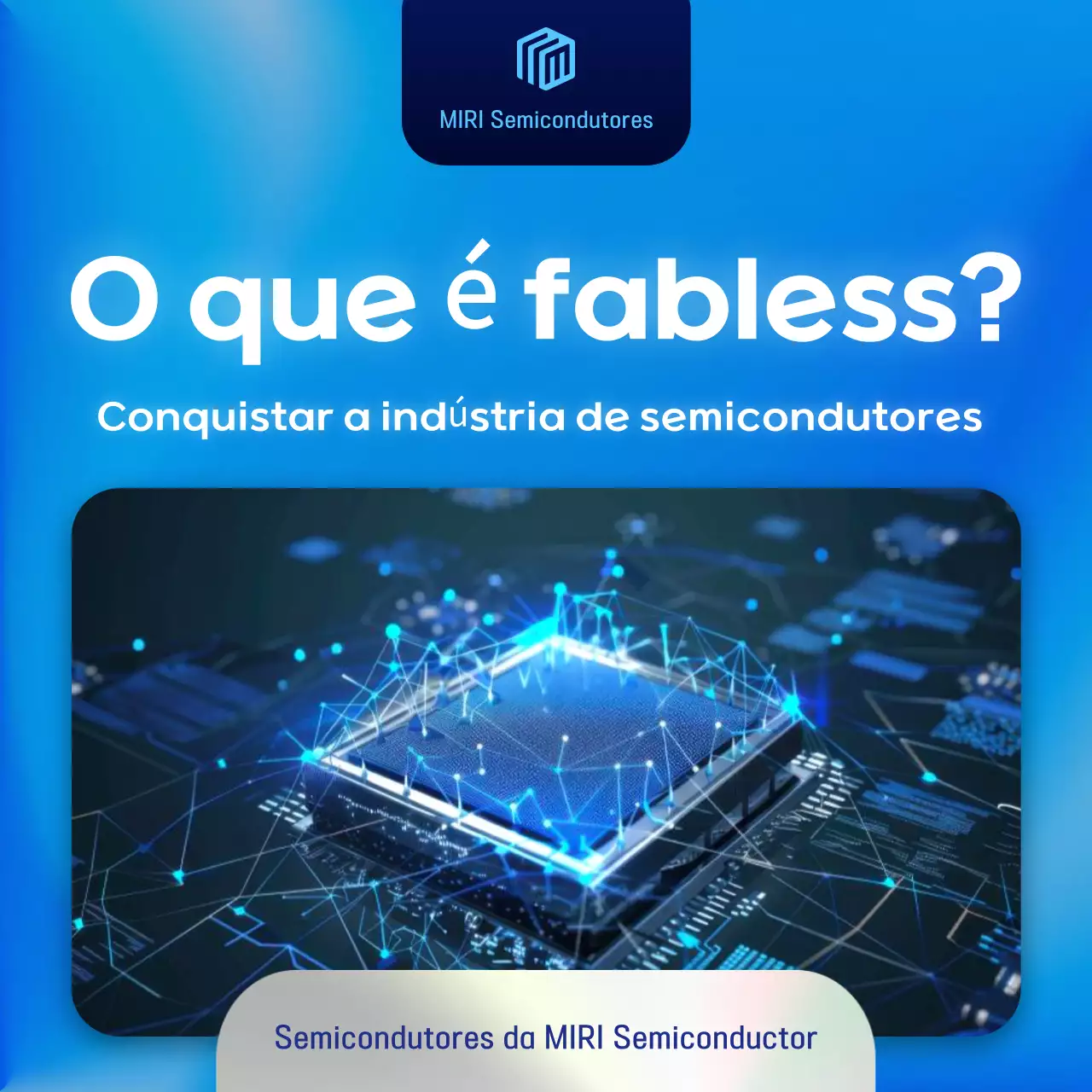 Anúncio da Blue Modern Semiconductor