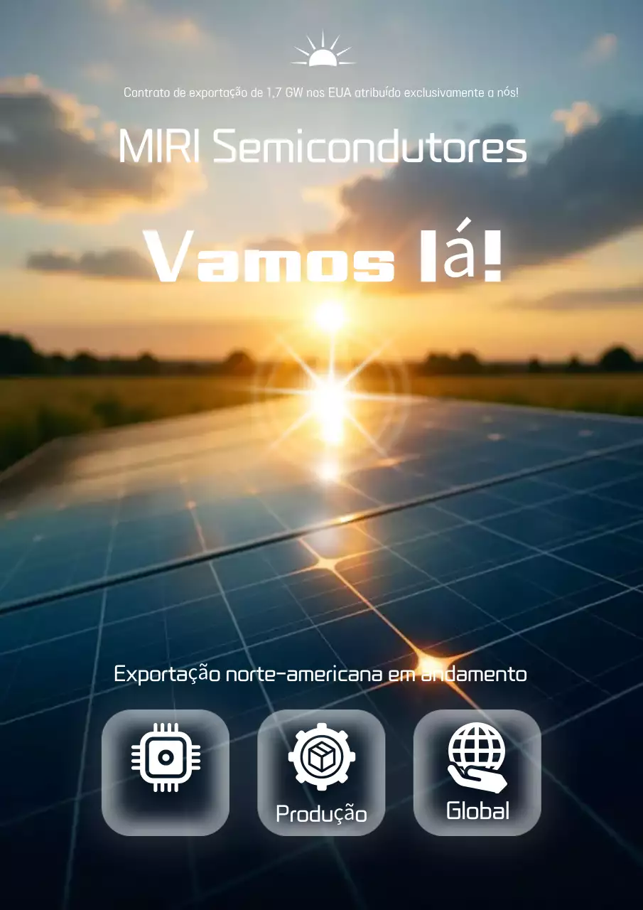 Anúncio de Tecnologia Moderna Azul