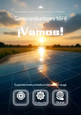 Anuncio de tecnología moderna azul