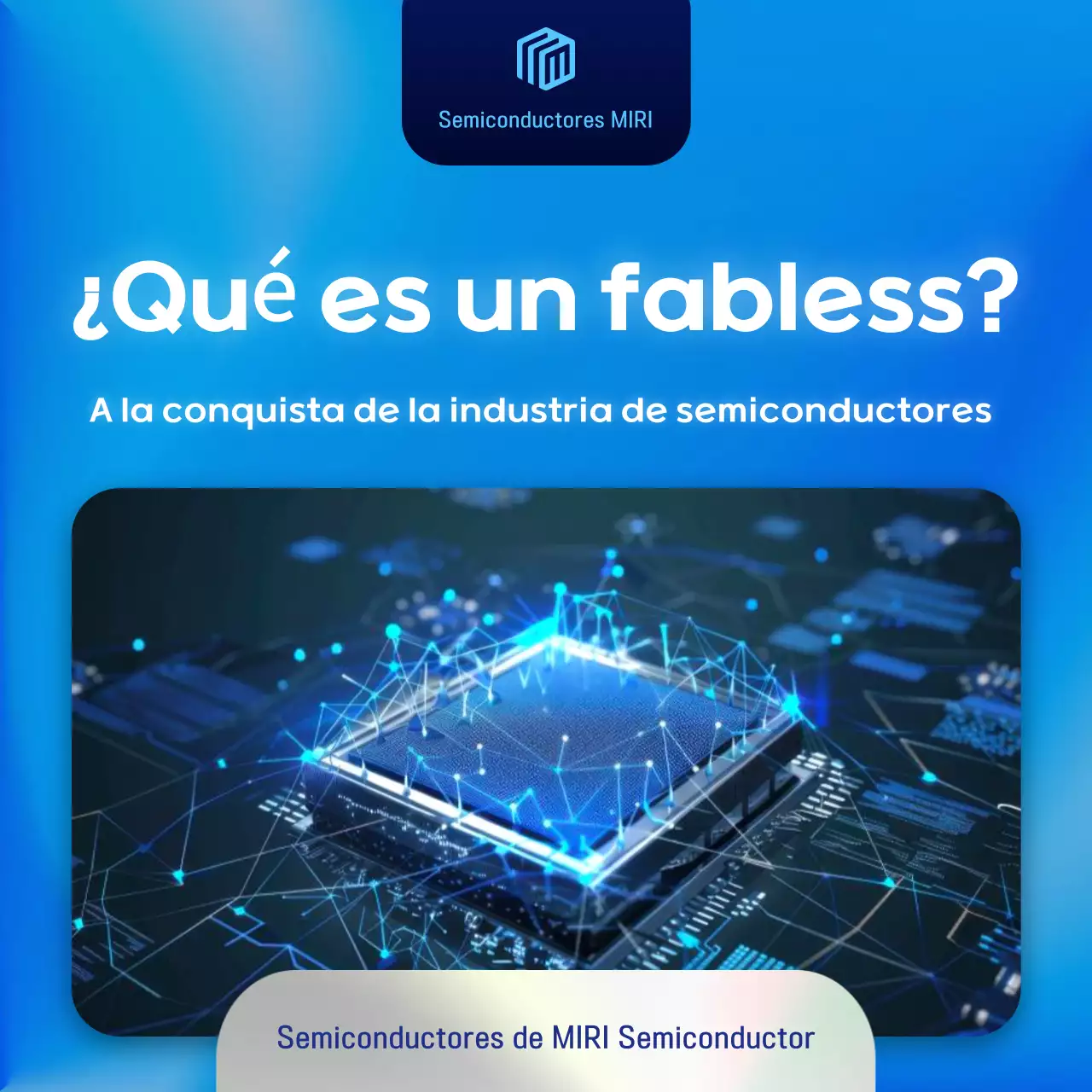 Anuncio de Blue Modern Semiconductor