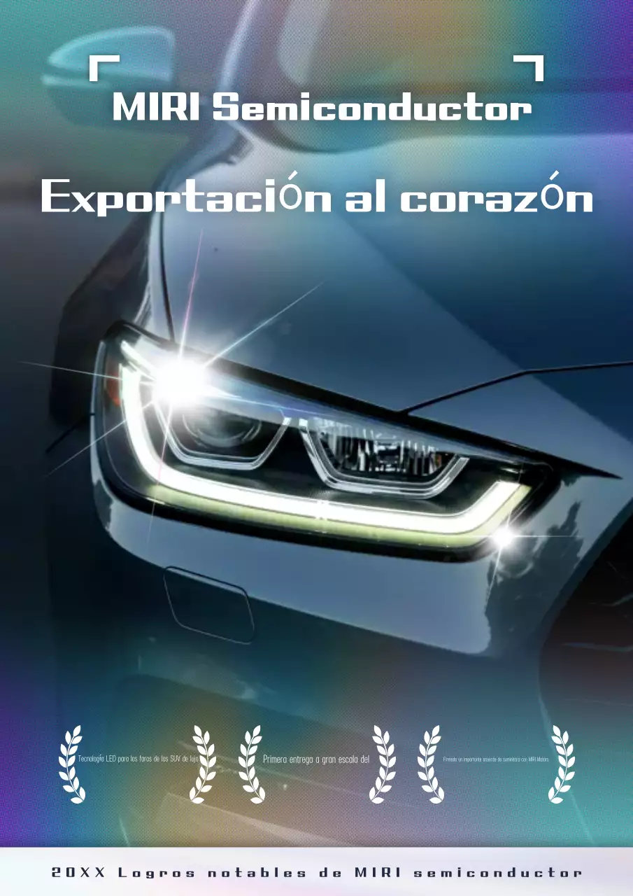 Promoción de tecnología moderna azul