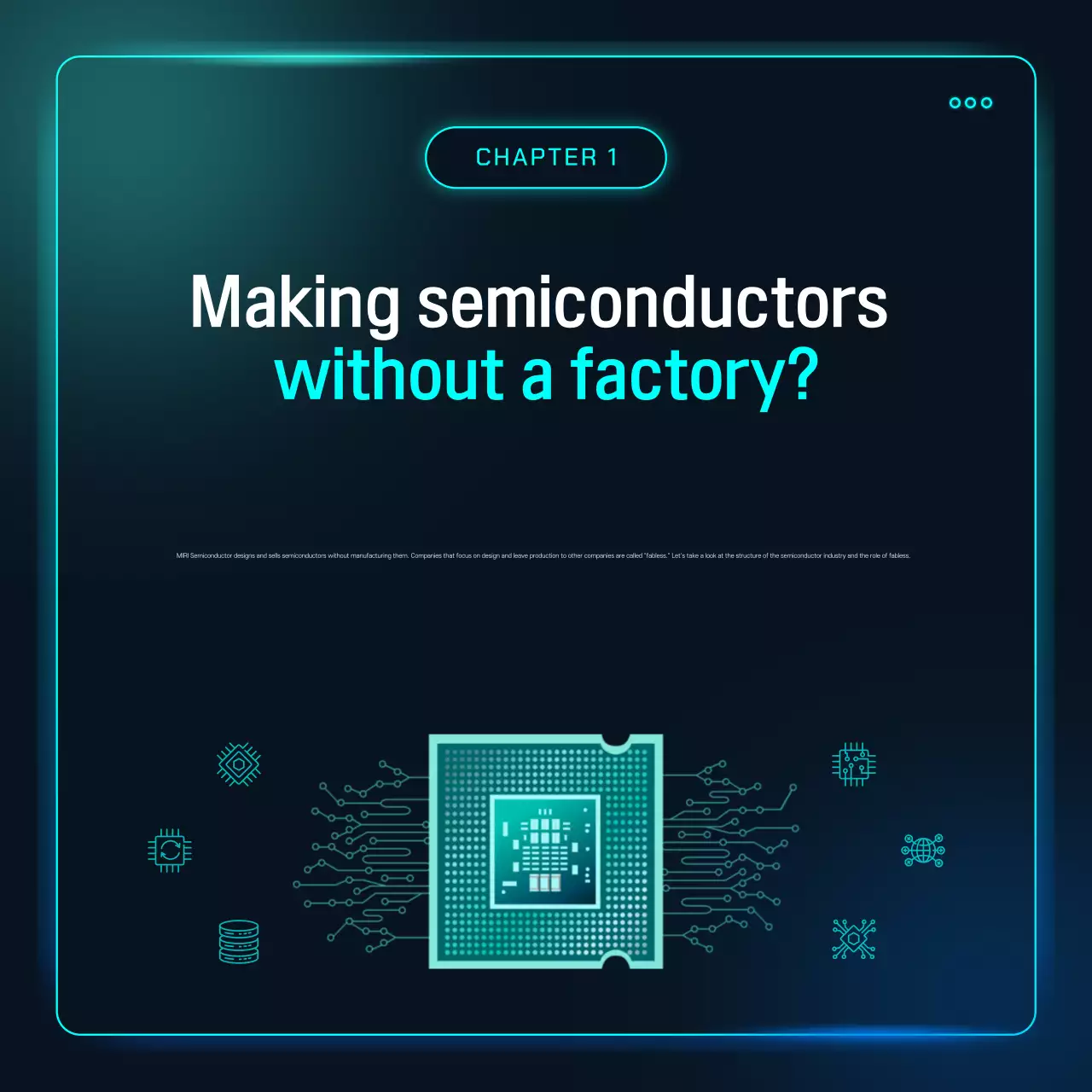 Tecnologia de semicondutores cibernéticos Sky Blue explicada
